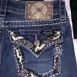 Miss Me Skinny Dark Wash